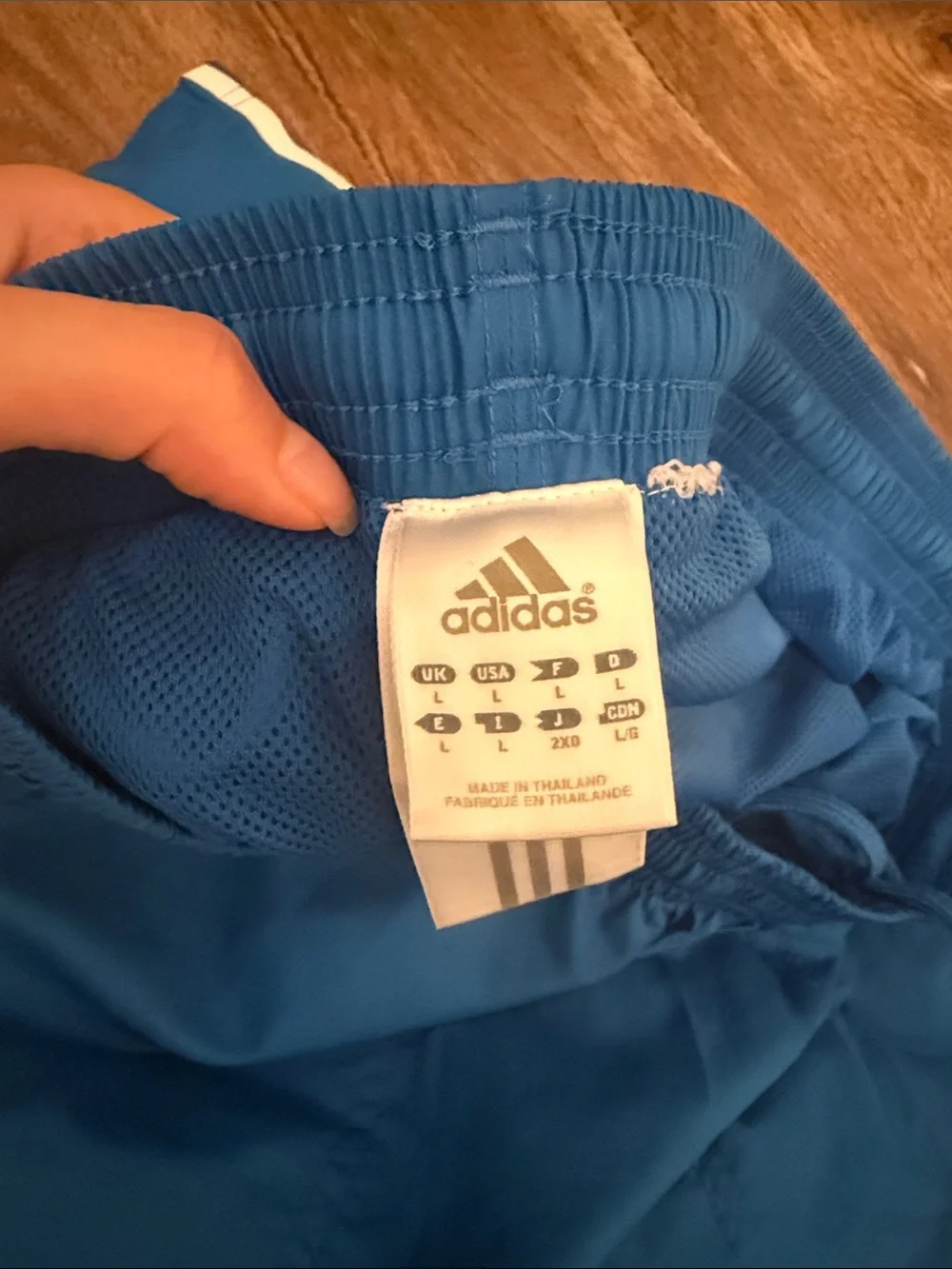 adidas retro Track Pants with White Side Stripes